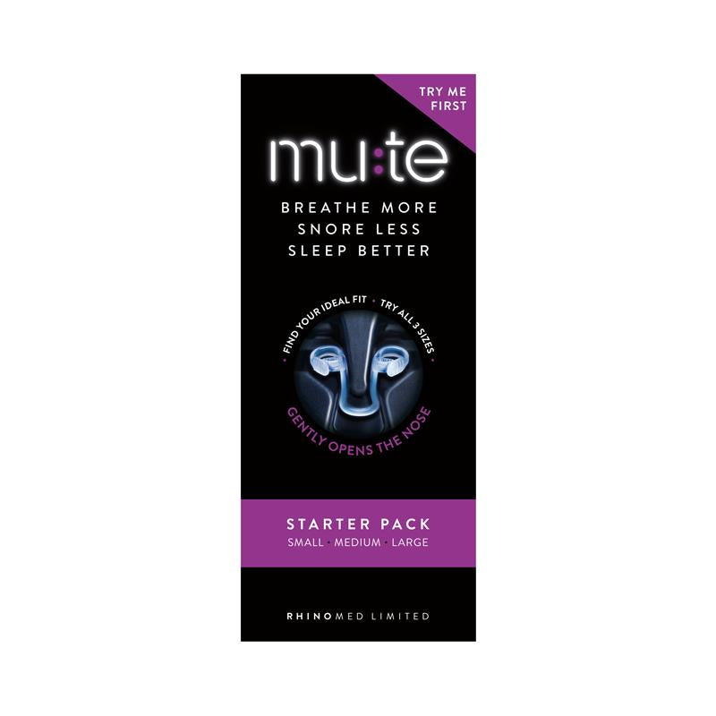 Rhinomed Mute Nasal Dilator Trial Pack